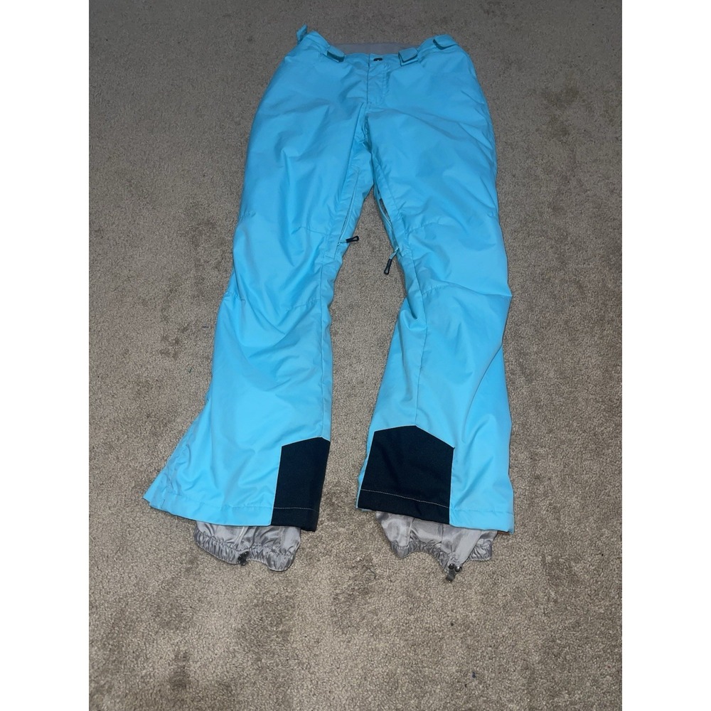 Women's GSOU SNOW Ski/Snowboard Pants Blue Size S 10K  Reg Fit 100% Poly